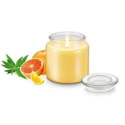 Tescoma 906454 candela di cera Verbena Giallo 1 pz