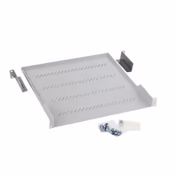 Triton Shelf with perforation 1U 150mm, Crema, Grigio, 15 kg, 1U, 150 mm