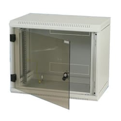 Triton 19" Rack Wall-mount 6U/500 glass door Da parete Grigio