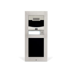 Axis 01975-001 sistema per video-citofono Nero, Acciaio inox