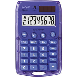 Rebell Starlet VL calcolatrice Tasca Calcolatrice di base Viola