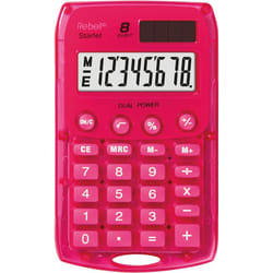 Rebell Starlet PK calcolatrice Tasca Calcolatrice di base Rosa