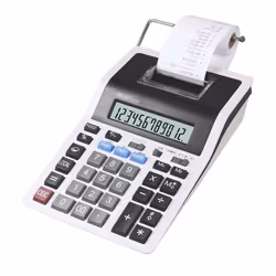 Rebell PDC 20, Desktop, Calcolatrice con stampa, 12 cifre, 1 linee, Batteria, Grigio