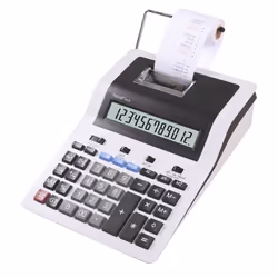 Rebell PDC 30, Desktop, Calcolatrice con stampa, 12 cifre, 1 linee, CA/Batteria, Grigio