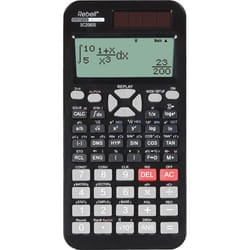 Rebell SC2080S calcolatrice Tasca Calcolatrice scientifica Nero