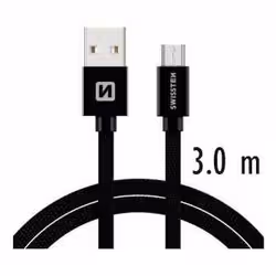 Swissten 71527900 cavo USB 3 m USB C USB A - Vista aggiuntiva 3