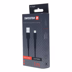 Swissten 71505540 cavo Lightning 1 m Nero - Vista aggiuntiva 2