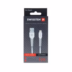 Swissten 71505541 cavo Lightning 1 m Bianco - Vista aggiuntiva 2