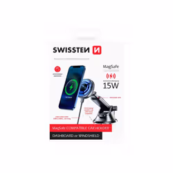 Swissten 65010610 supporto per personal communication Supporto passivo Telefono cellulare/smartphone Nero - Vista aggiuntiva 2