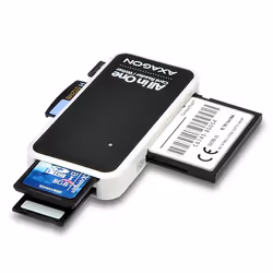 Axagon CRE-X1 lettore di schede USB 2.0 Nero, Bianco - Vista aggiuntiva 2