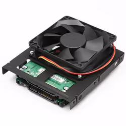 Axagon RHD-225 kit di fissaggio Nero Metallo - Vista aggiuntiva 8