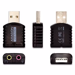 Axagon ADA-10 scheda audio 2.0 canali USB