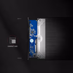 Axagon EE35-XA3 contenitore di unità di archiviazione Custodia per Disco Rigido (HDD) Nero 3.5" - Vista aggiuntiva 7
