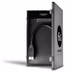 Axagon ADSA-1S6 contenitore di unità di archiviazione Box esterno HDD/SSD Nero 2.5" - Vista aggiuntiva 5
