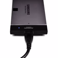 Axagon ADSA-1S6 contenitore di unità di archiviazione Box esterno HDD/SSD Nero 2.5" - Vista aggiuntiva 8