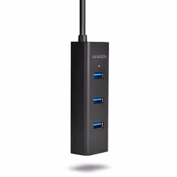 Axagon HUE-S2BP hub di interfaccia USB 3.2 Gen 1 (3.1 Gen 1) Type-A 5000 Mbit/s Nero - Vista aggiuntiva 3