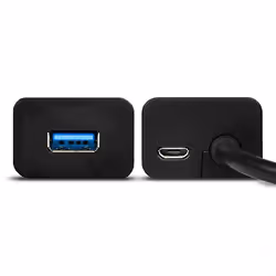 Axagon HUE-S2BP hub di interfaccia USB 3.2 Gen 1 (3.1 Gen 1) Type-A 5000 Mbit/s Nero - Vista aggiuntiva 6