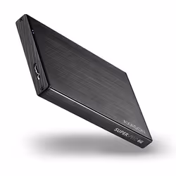 Axagon EE25-XA6, Box esterno HDD/SSD, 2.5", SATA, Seriale ATA II, Serial ATA III, 5 Gbit/s, Collegamento del dispositivo USB, ...