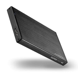 Axagon EE25-XA6 contenitore di unità di archiviazione Box esterno HDD/SSD Nero 2.5"