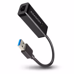 Axagon ADE-SR, Cablato, USB, Ethernet, 1000 Mbit/s, Nero