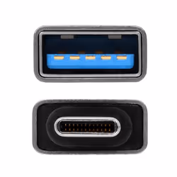 Axagon RUCM-AFA adattatore per inversione del genere dei cavi USB type C USB type A Metallico - Vista aggiuntiva 4