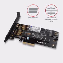 Axagon PCEM2-D scheda di interfaccia e adattatore Interno M.2, SATA