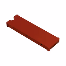 Axagon CLR-M2 sistema di raffreddamento per computer M.2 NVMe SSD, Unità allo stato solido Dissipatore di calore/Radiatore Nero, Rosso 1 pz - Vista aggiuntiva 8
