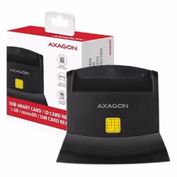 Axagon CRE-SM2 lettore di card readers Interno USB USB 2.0 Nero - Vista aggiuntiva 2