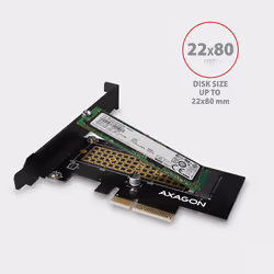Axagon PCEM2-N scheda di interfaccia e adattatore Interno M.2