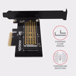 Axagon PCEM2-N scheda di interfaccia e adattatore Interno M.2 - Vista aggiuntiva 4