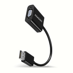 Axagon RVD-VGN cavo e adattatore video 0,15 m DisplayPort VGA (D-Sub) Nero