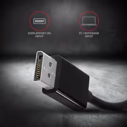 Axagon RVD-VGN cavo e adattatore video 0,15 m DisplayPort VGA (D-Sub) Nero - Vista aggiuntiva 3