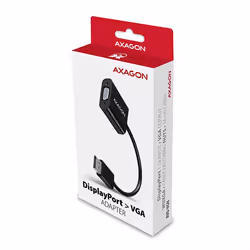Axagon RVD-VGN cavo e adattatore video 0,15 m DisplayPort VGA (D-Sub) Nero - Vista aggiuntiva 8