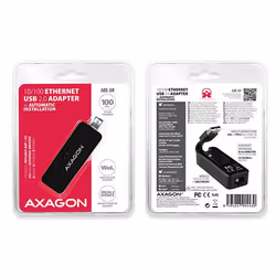 Axagon ADE-XR scheda di rete e adattatore Ethernet 100 Mbit/s - Vista aggiuntiva 8