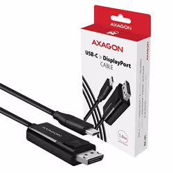Axagon RVC-DPC cavo e adattatore video 1,8 m USB tipo-C DisplayPort Nero - Vista aggiuntiva 8