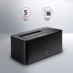 Axagon ADSA-SN docking station per unità di archiviazione USB 3.2 Gen 1 (3.1 Gen 1) Type-A Nero