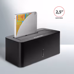 Axagon ADSA-SN docking station per unità di archiviazione USB 3.2 Gen 1 (3.1 Gen 1) Type-A Nero - Vista aggiuntiva 4