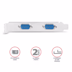 Axagon PCEA-S2N scheda di interfaccia e adattatore Interno RS-232 - Vista aggiuntiva 2
