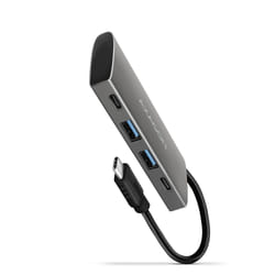 Axagon HMC-4G2 hub di interfaccia USB 3.2 Gen 2 (3.1 Gen 2) Type-C 10000 Mbit/s Grigio