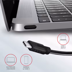 Axagon HMC-4G2 hub di interfaccia USB 3.2 Gen 2 (3.1 Gen 2) Type-C 10000 Mbit/s Grigio - Vista aggiuntiva 5