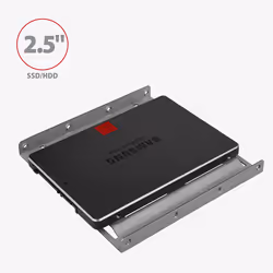 Axagon RHD-125B Halterahmen für 1x 2.5\" im 3.5\" Slot - grau Grigio Metallo - Vista aggiuntiva 2