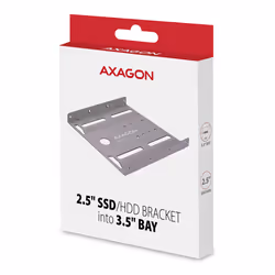 Axagon RHD-125B Halterahmen für 1x 2.5\" im 3.5\" Slot - grau Grigio Metallo - Vista aggiuntiva 8