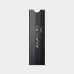 Axagon CLR-M2L3 sistema di raffreddamento per computer M.2 NVMe SSD, Unità allo stato solido Dissipatore di calore/Radiatore Nero 1 pz - Vista aggiuntiva 5