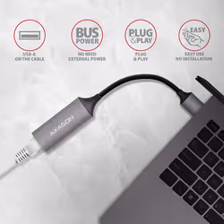 Axagon ADE-TR scheda di rete e adattatore Ethernet 1000 Mbit/s