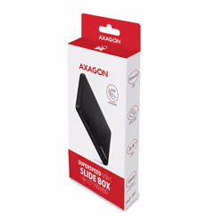 Axagon EE25-SLC contenitore di unità di archiviazione Box esterno HDD/SSD Nero 2.5" - Vista aggiuntiva 7