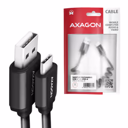 Axagon BUCM-AM10TB cavo USB USB 2.0 0,6 m USB C USB A Nero - Vista aggiuntiva 6