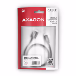 Axagon BUMM3-CM10AB cavo USB USB 3.2 Gen 1 (3.1 Gen 1) 1 m Micro-USB B USB C Nero - Vista aggiuntiva 6