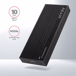 Axagon EM2-GTR Box esterno SSD Nero M.2 - Vista aggiuntiva 3