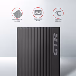 Axagon EM2-GTR Box esterno SSD Nero M.2 - Vista aggiuntiva 4