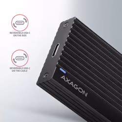Axagon EM2-GTR Box esterno SSD Nero M.2 - Vista aggiuntiva 5
